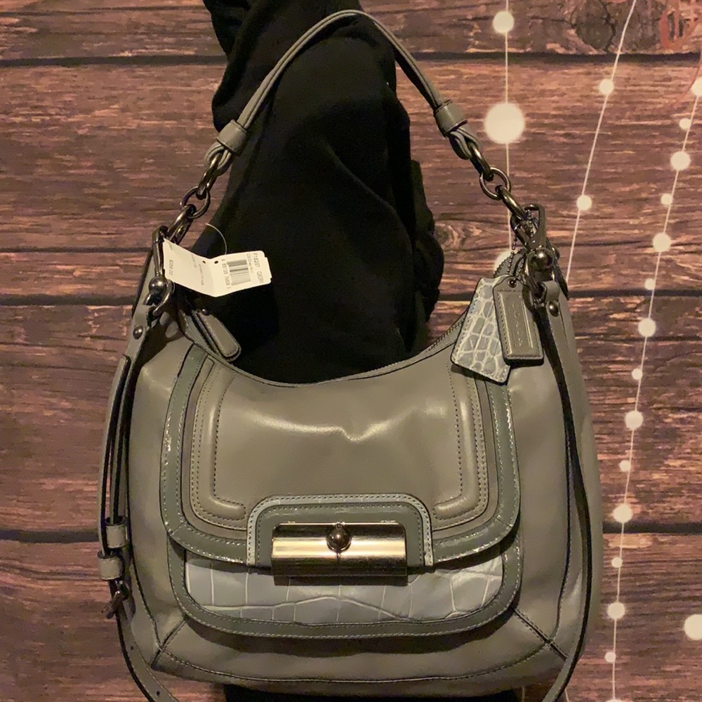 🌺 COACH F18287 🌺 GRAY MULTI KRISTIN SPECTATOR